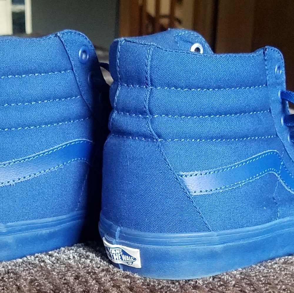 Blue Vans - Picture 4 of 4